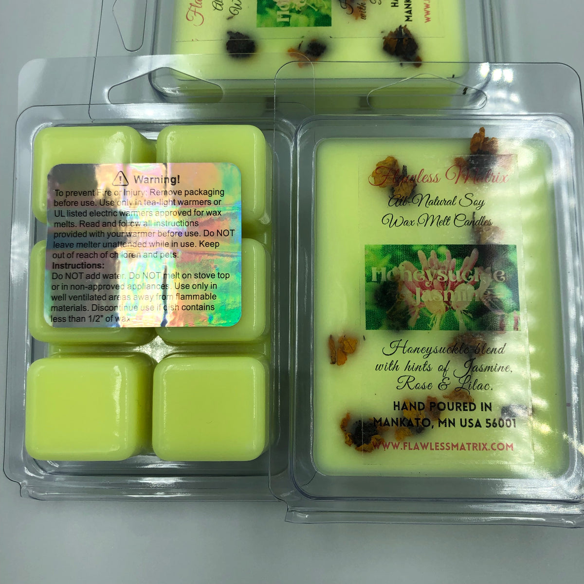 Natural Vanilla Orchid Wax Melt Tarts